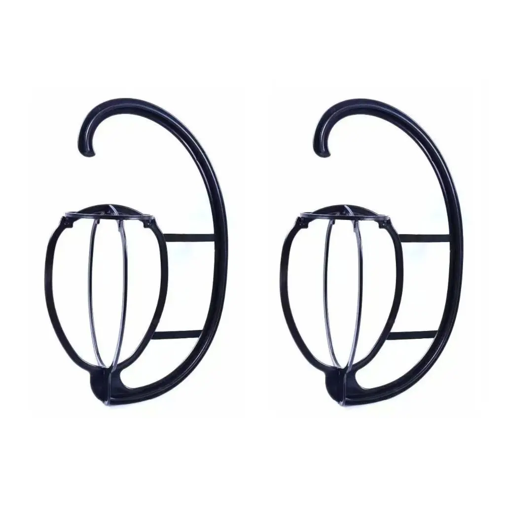 2-Piece Wigs Hanging Rack, Stable Hook Wig Drying Stand, Space-Saving Wig Display Rack, Ideal for Salon and Home Use, Hangers, Organiser, Organizer
