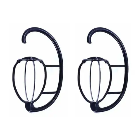 2-Piece Wigs Hanging Rack, Stable Hook Wig Drying Stand, Space-Saving Wig Display Rack, Ideal for Salon and Home Use, Hangers, Organiser, Organizer, Hanging Rack Set, Hanging Holders