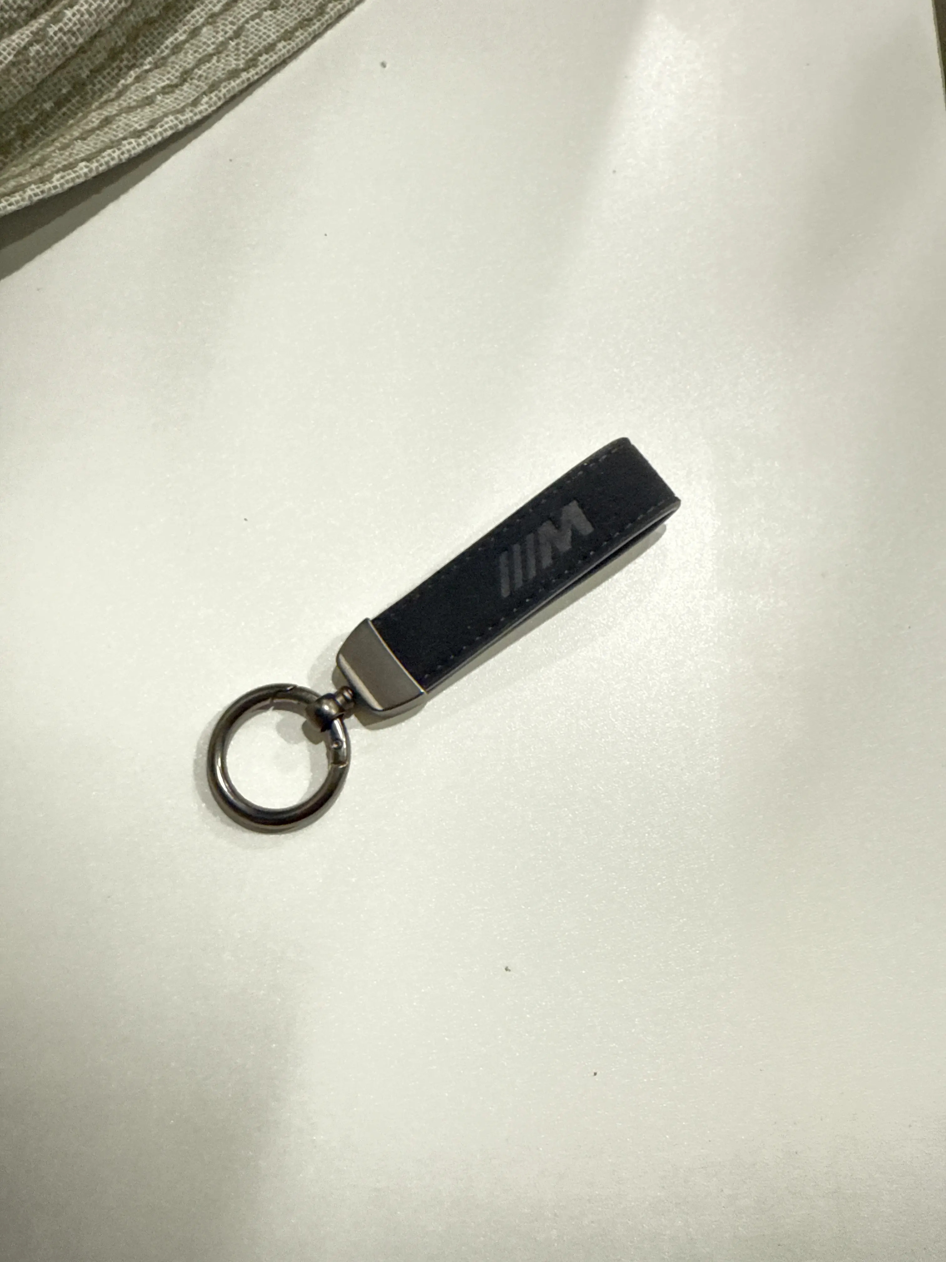 M keychain BMW Alcantara