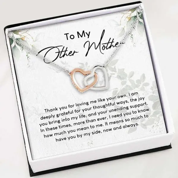 Mom Necklace, Stepmom Necklace, Other Mother Necklace Gift For Mom, Pendant Necklace With Gift Box for Mom