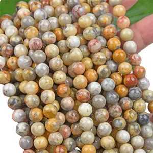 crazy lace agate beads crazy lace agate strand strings crystal string crystal strand crystal beads crystalbracelets DIY bracelets crystal accessory Anniversary Auspicious Birthday Daily Engagement Wedding crystal gift girl friend gift