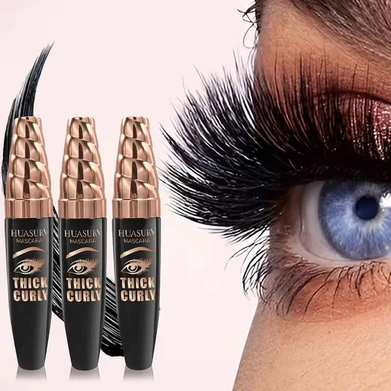 A set of three mascaras offers better value, delivering thick and curled, naturally lengthened lashes with long-lasting wear and a natural finish. The precise brush head defines each lash, enhancing the allure of your eyes.