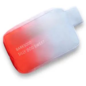 Plush  Toys - Cute Funny Parody with Squeaker - Puppy Toys for  Birthday - Red