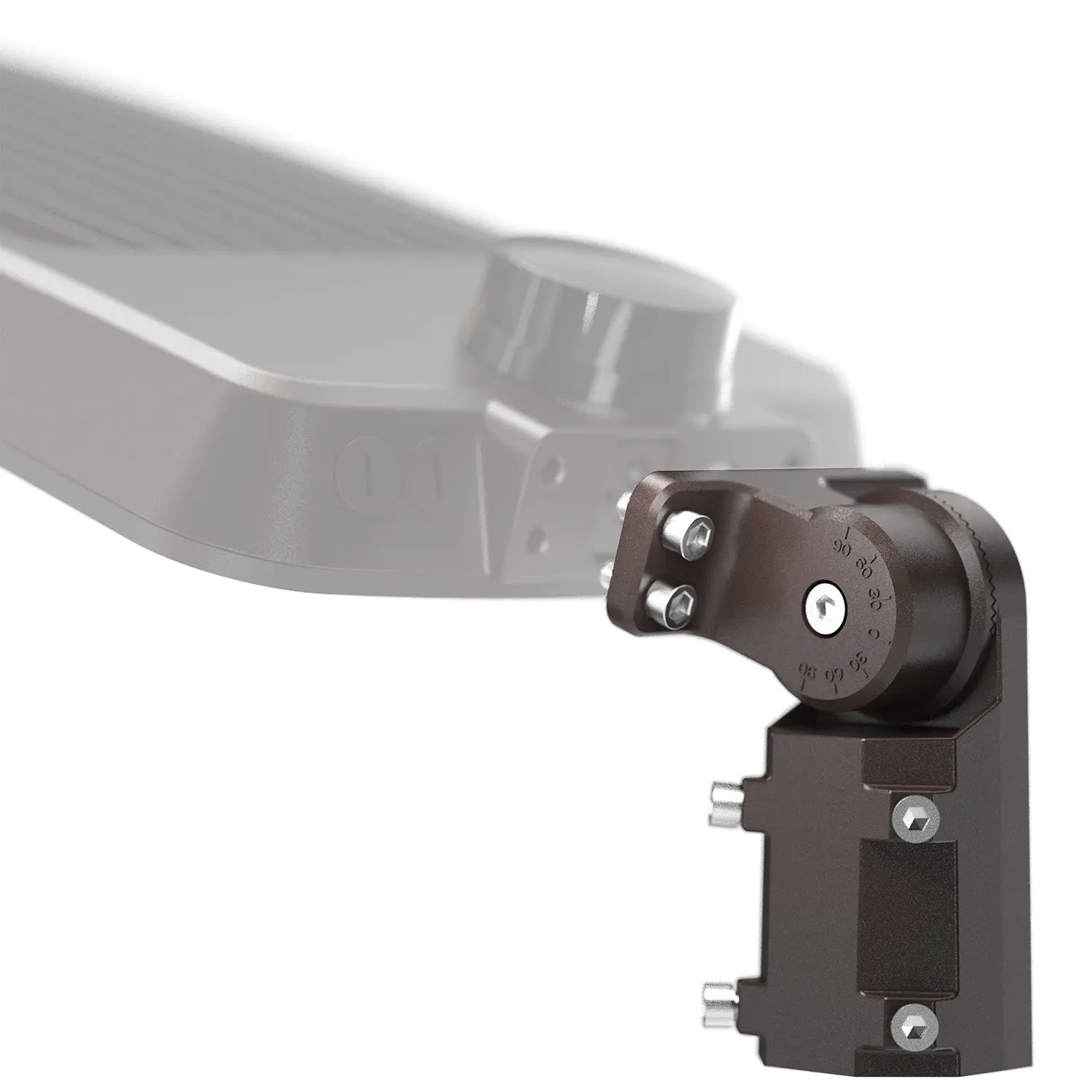 Slip Fitter Mount for Outdoor Area Lights, Shoebox Lights - Easy-Install Home Improvement Lighting Accessory