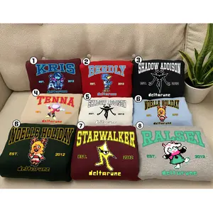 Deltarune Game Shirt, Kris, Tenna, Berdly, Ralsei, Starwalker It’s TV Time Meme Tee, DTG Video Game, Unisex Gamer Matching Gift Shirt