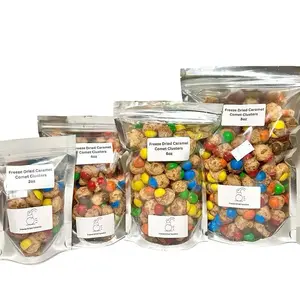 Freeze Dried Fanatics Freeze Dried Caramel Chocolate Comet Clusters *Pick Bag Size* Made Fresh