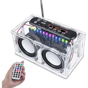 Speaker Function Radio Soldering Practice Kit with Control Soldering Project for Use