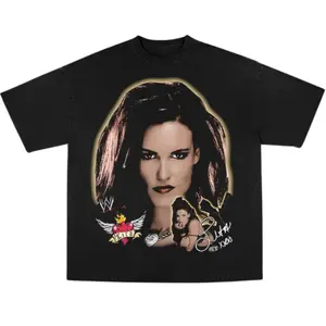 Lita Vintage Graphic Tees, Wrestling Tshirt, Wrestler T-Shirt, WWE Shirts, Unisex Wrestling Gift Shirt Top Menswear Womenswear Streetwear