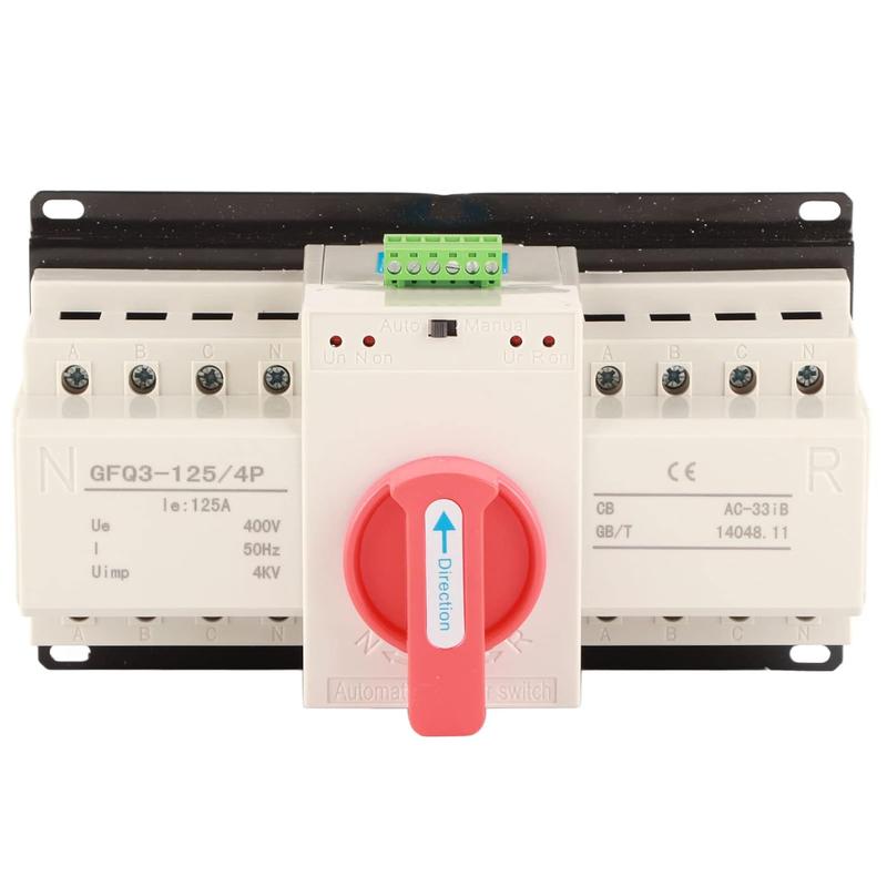 Generator Changeover 125A with Indicator, Dual Power Automatic Transfer ...