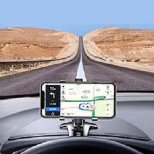 Universal Car Phone Holder Mount,360 Degrees Rotation Dashboard Phone Holder [Upgrade Clip Never Fall],car Phone Mount for iPhone,Samsung,Google,Nokia,and 4 to 7" Smartphones