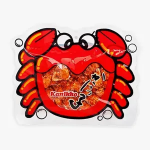 2025  UMAYA Okabe Kanikko - Ready To Eat Fried Japanese Baby Crabs - With A Hint Of Sweet Honey and Savory Seasonings - Crunchy Gourmet Snack From Japan - Individual 2.3oz (65g) Snack Size Bag - Pack of 1