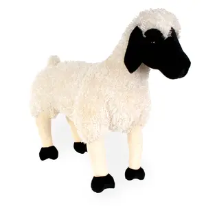 Real Planet™ White Sheep Realistic Plush Stuffed Animal