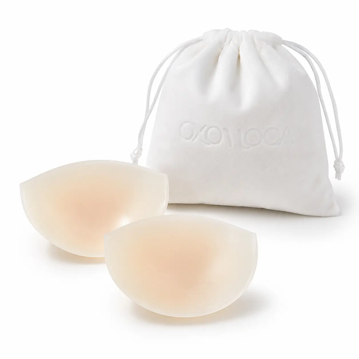 Women's Invisible Silicone Lifting Adhesive Bra Pads - Reusable, Sew-Free Inserts, Everyday Bra Accessories for Backless, Strapless Outfits