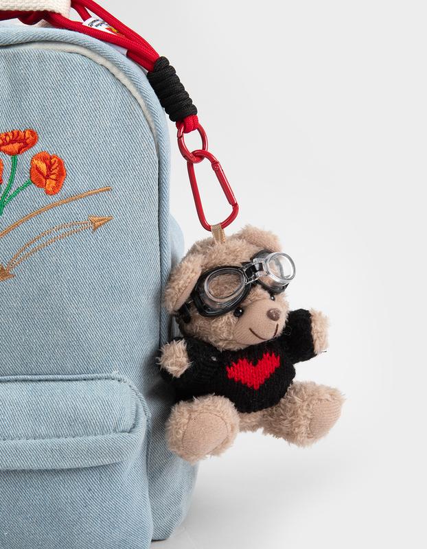 FULL TILT Aviator Bear Bag Charm