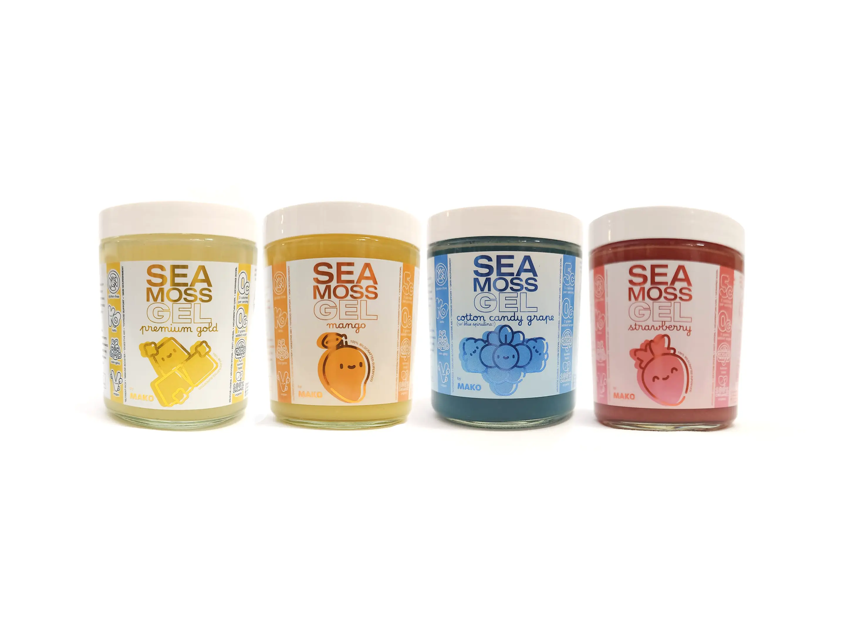 Mako Vitality Sea Moss Gel - Made In USA - Extremely Potent Superfood - GMO Free - Organic - Keto - Vegan - Sugar Free - All Natural Dietary Fitness Supplement - Edible Healthcare Mako Vitality Sea Moss Gel - Made In USA - Extremely Potent Superfood - GMO Free - Organic - Keto - Vegan - Sugar Free - All Natural Dietary Fitness Supplement - Edible Healthcare