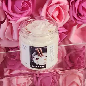 Vanilla Chai Latte Whipped Body Butter. Handmade Shea & Mango Butter Body Frosting. All Natural Non Greasy Emulsified Body Butter moisturizing