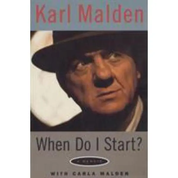 USED-When Do I Start?: A Memoir by Malden, Karl (Paperback)