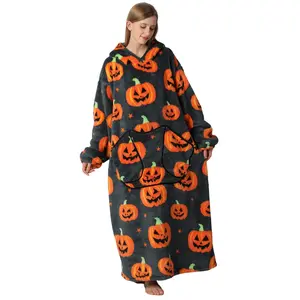 Oversized Hoodie Blanket for Women Adults Oversized Wearable Hooded Sweatshirt Pullover, Wearable Blanket Hoodie Super Soft Warm Cosy Sweatshirt with Big Pocket, Christmas Gift Valentine's Day gift, Cozy Hooded Blanket,Christmas Gifts For GF