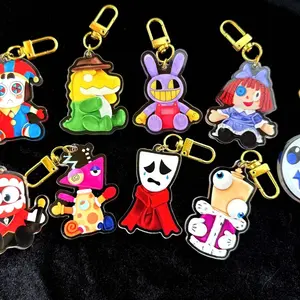 8 Ops The Amazing Digital Circus Acrylic Keychains