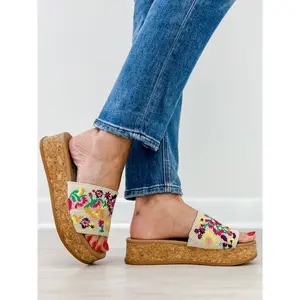 Blowfish Marshlo Slide Sandals in Multi