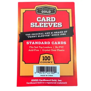 Soft Card Sleeves - 100 Count