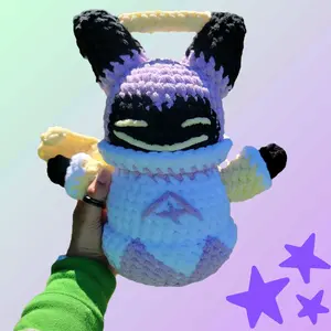 Crochet Handmade Hazbin Adam Angel Hotel Amigurumi (PLUSH ONLY)