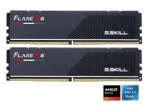 G.SKILL Flare X5 32GB (2 x 16GB) 288-Pin PC RAM DDR5 6000 (PC5 48000) Desktop Memory Model F5-6000J3038F16GX2-FX5