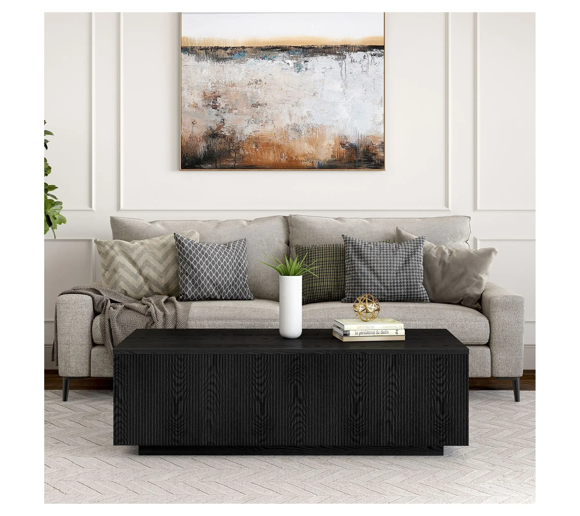 Hudson&Canal Reyes 48" Wide Rectangular Coffee Table Hudson&Canal Reyes 48" Wide Rectangular Coffee Table