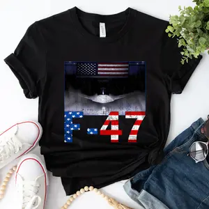 Trump F-47 Jet Make American Great Again Shirt, F-47 Air Force Fighter Jet T Shirt, Air Force f-47 Tee, 4th of July Flag Shirt