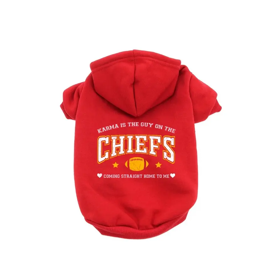 Karma is the Guy On the Chiefs Hoodie