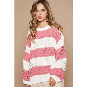 Strawberry Cream Sweater