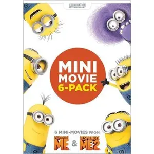 USED-Despicable Me & Despicable Me 2 Mini-Movie 6-Pack (DVD)