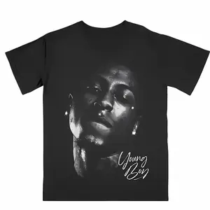 Free Yb Triumph Shirt, Youngboy Shirt, Y2k Style Tour Merch 2024, Vintage Retro 80s Graphic Tshirt, Streetwear Unisex Shirt Round Neck Casual