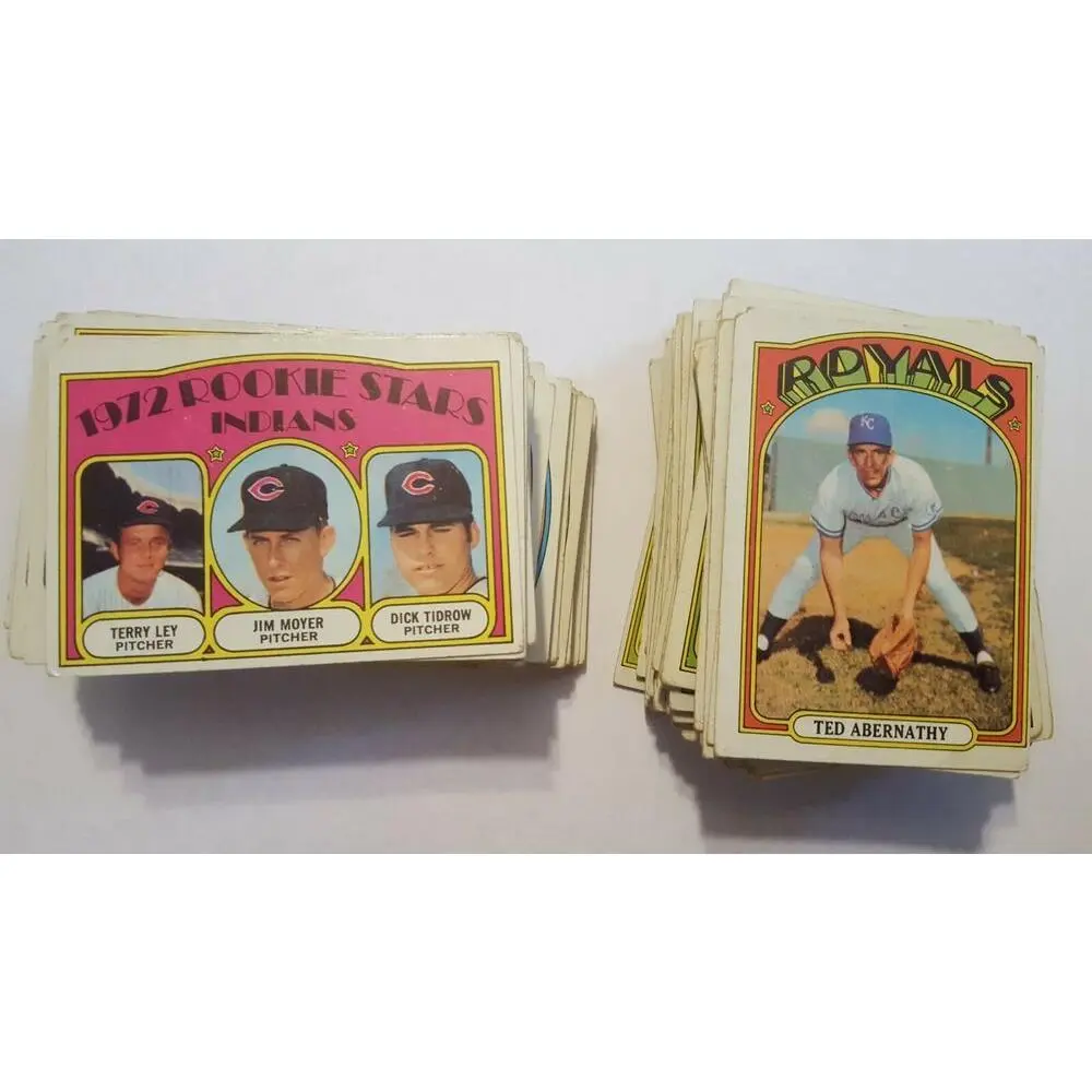 1972 Topps baseball cards, 140 card lot