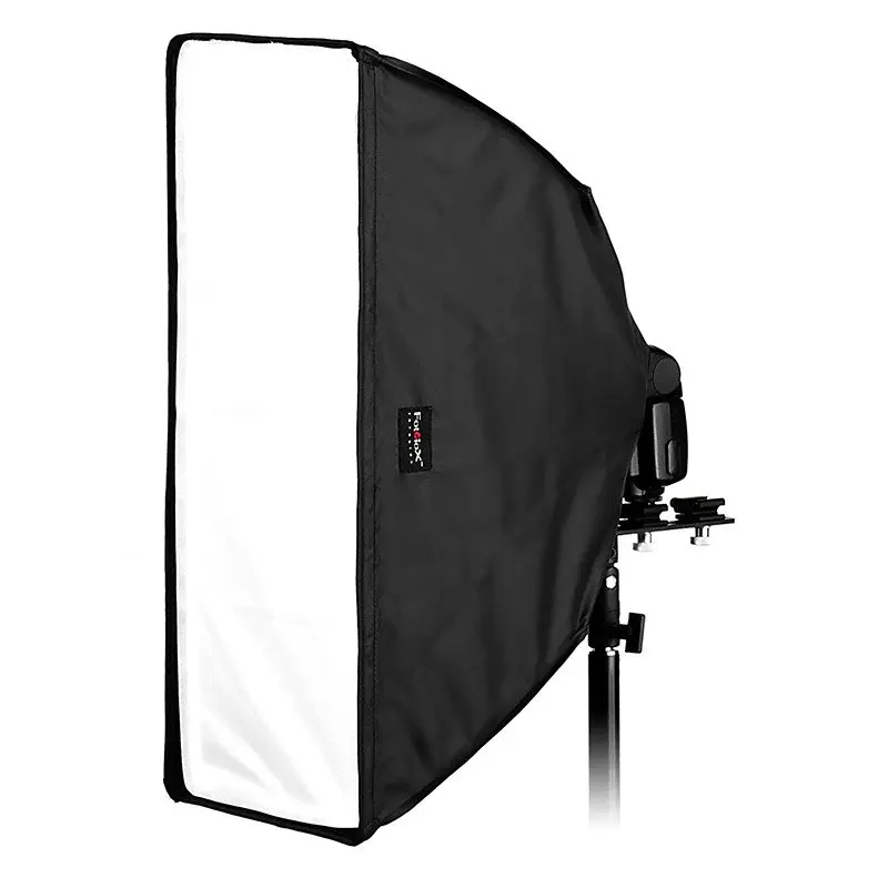 Fotodiox FDX-K2560 Ez-Pro-Mini Flash Softbox - 10x24 in. Rectangle Fabric Accessory for Nikon Flash, Canon Speedlight, Photographers, Portable Camera Accessories (Creates Soft Light)