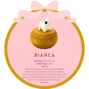 Bianca the Bunny  Figurine Gift Decor 3D printed
