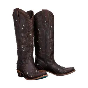 Lane Boots Ladies Cossette Cognac Brown Boots LB0469A
