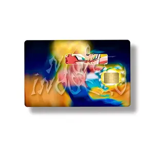Sayin Prince Debit Card Skin Sticker Waterproof Stain Resistant Fits Perfectly for Small Chip Cards