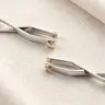 Threadless Jewelry Removal Tool for Flat Back Earrings, Labret Studs & Nose Studs – Stainless Steel Separator Tool