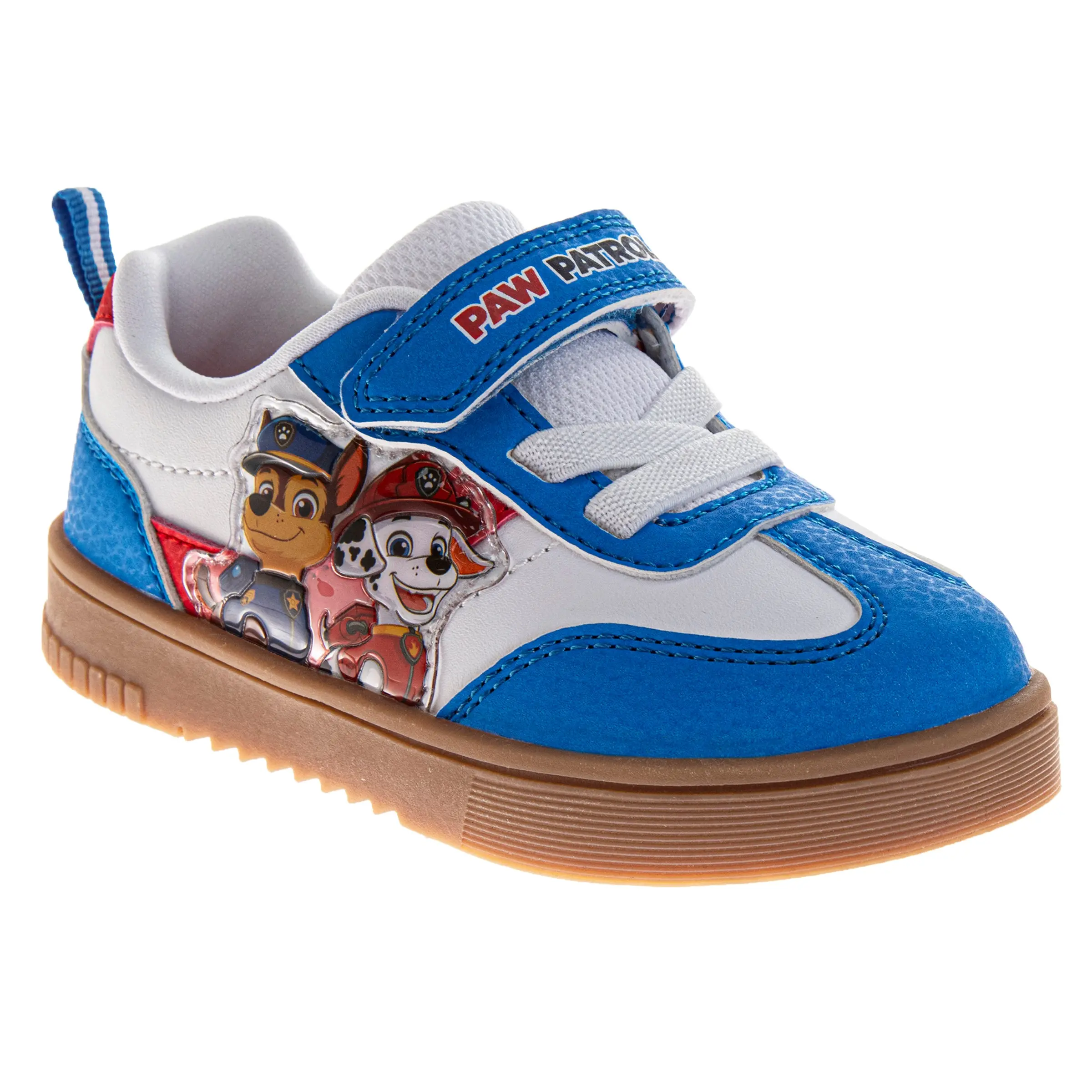 Josmo Boys' Nickelodeon Paw Patrol Trainer Sneakers - Preschool/Toddler Footwear, Padded Insole, Velcro Closure, Durable Tread, Everyday Play Use, Trainer Sneaker