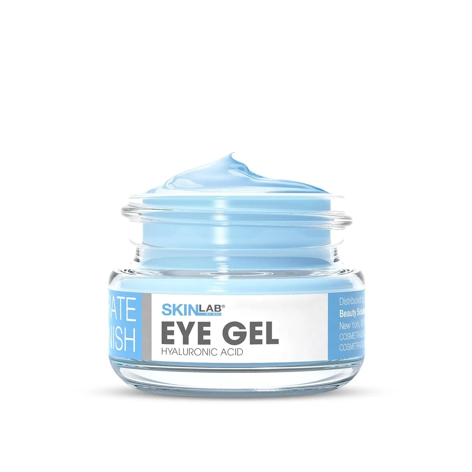 SKINLAB LIVAURA Hydrate&Replenish EYE CREAM Gel Hydrator with Hyaluronic Acid & Marine Extracts 0.5 Oz Moisturizer for Dull Skin