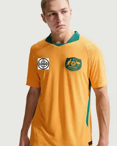 Personalized Full Set Australia Soccer Jersey World Cup 2026, Custom Name Number Logo National Soccer Jersey I