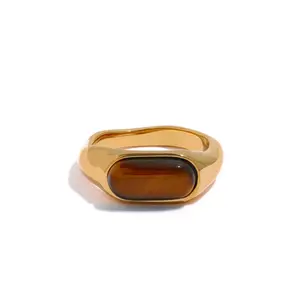 Milan Tiger Eye Ring