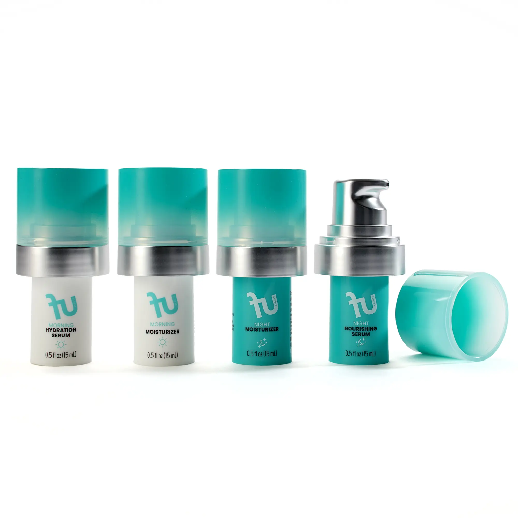FU Beauty Skincare Refill Kit – 4-Step Liposomal Collagen Support System Refills – Refill for use with the FU Beauty Skincare Set. Not a standalone product.