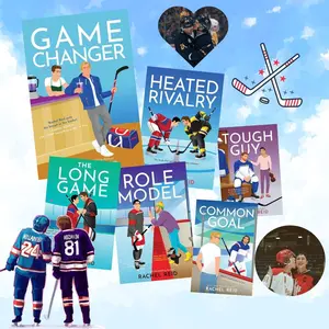 [SET OF 6 BOOKS - FREE GIFT INCLUDING] Game Changer Series – Rachel Reid | Emotional MM Hockey Romance Series Featuring Love, Growth, Rivalry & Commitment
