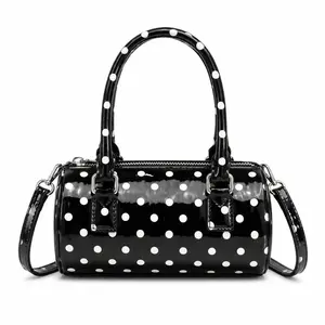 Premium Polka Dot Pillow Bag for Women |   Chic Niche Design Shoulder Crossbody Bag |   High-End Elegant Versatile Underarm Satchel Purse Perfect for Everyday Commuting Travel Dating |   Aesthetic Trendy Fashion Gift for Her 2026 New