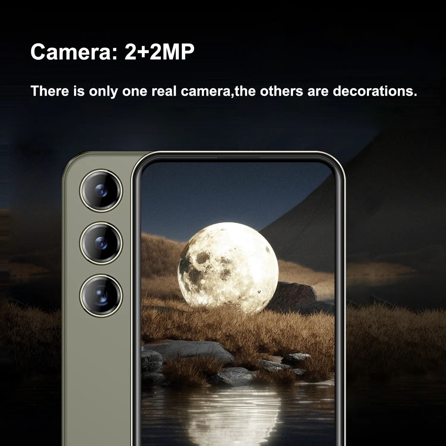 Fuffi Smart Unlock Phone 6.56 Inches with 3gb RAM 32GB Storage