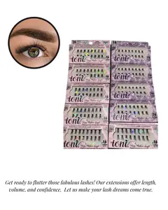 3D FAUX MINK LASH CLUSTERS