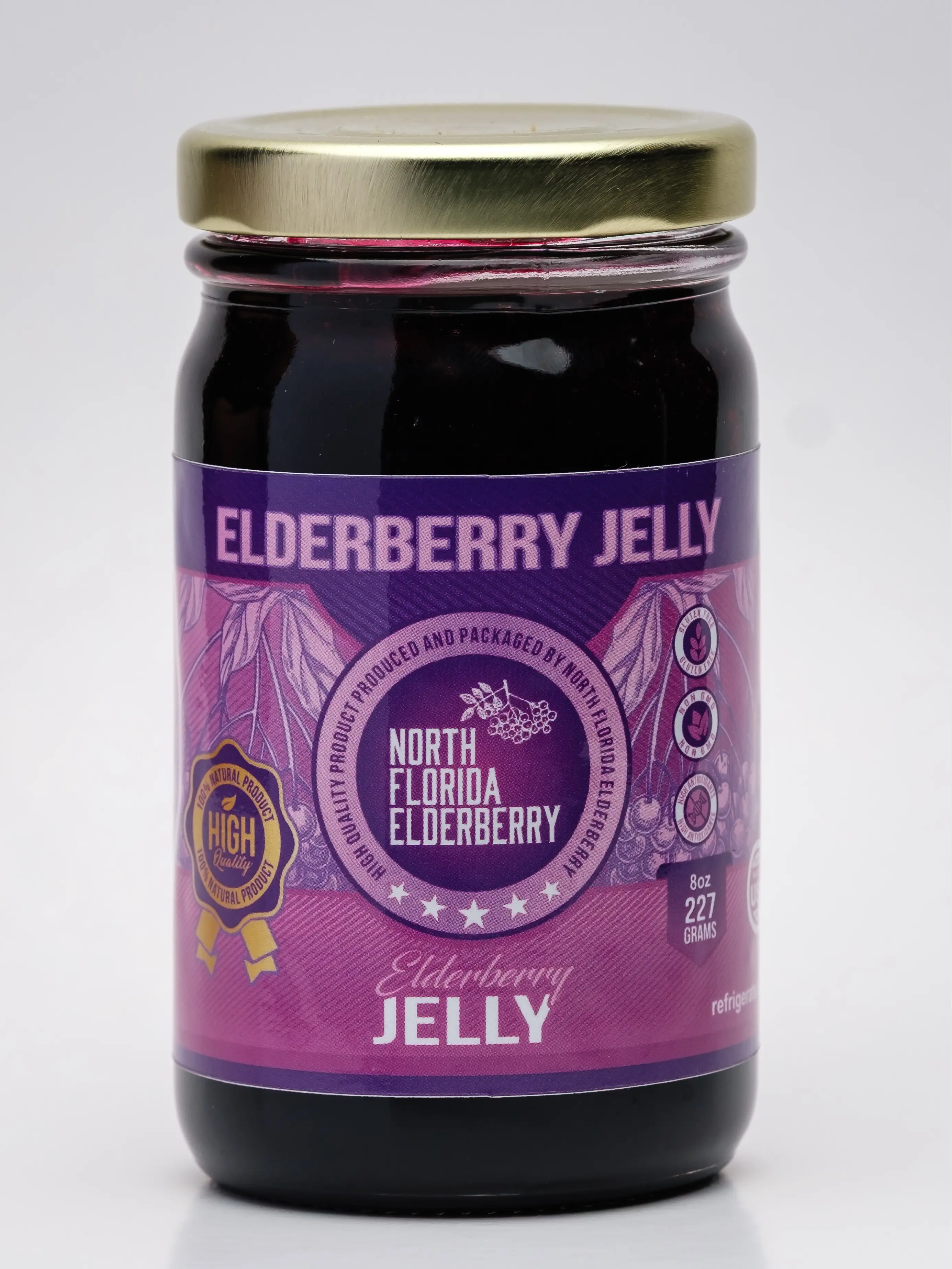 Elderberry Jelly - Farm Fresh and Delicious