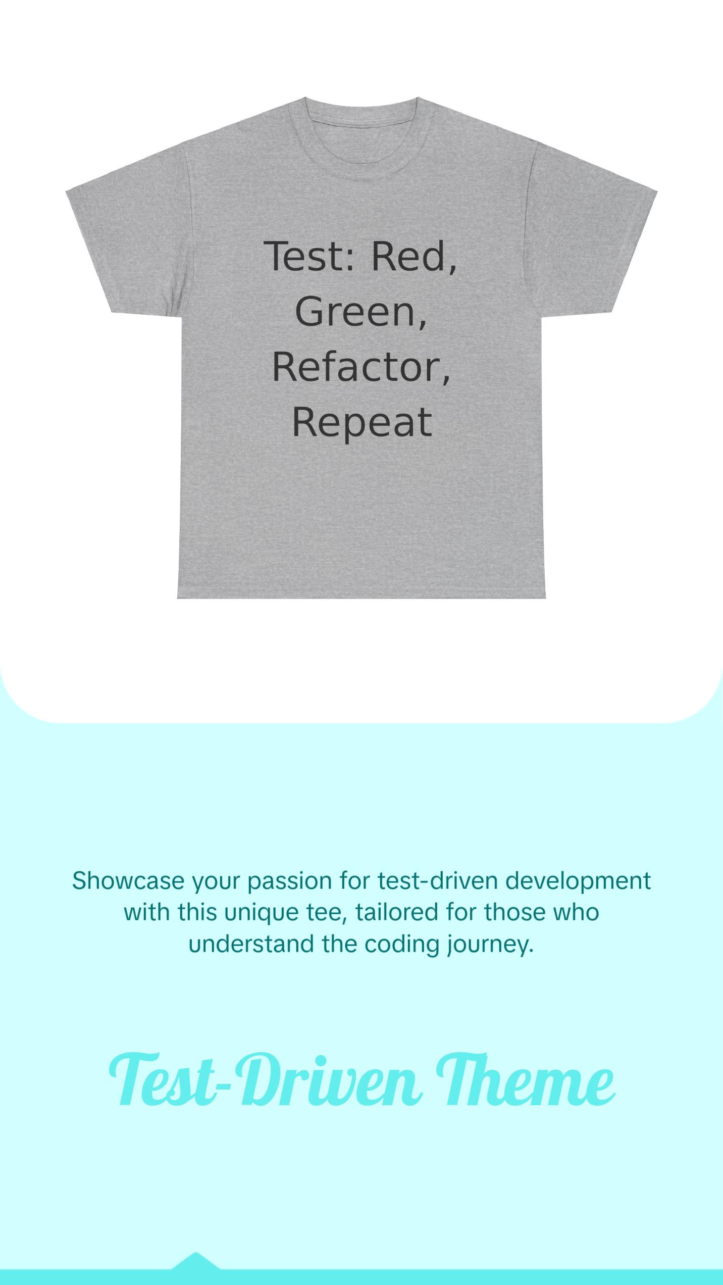 Test-Driven Development T-shirt